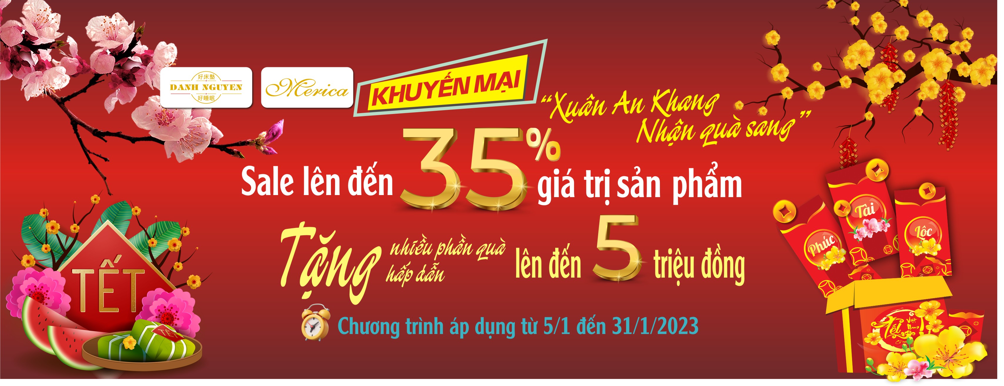 Đón tết an lành - Quà tặng ý nghĩa