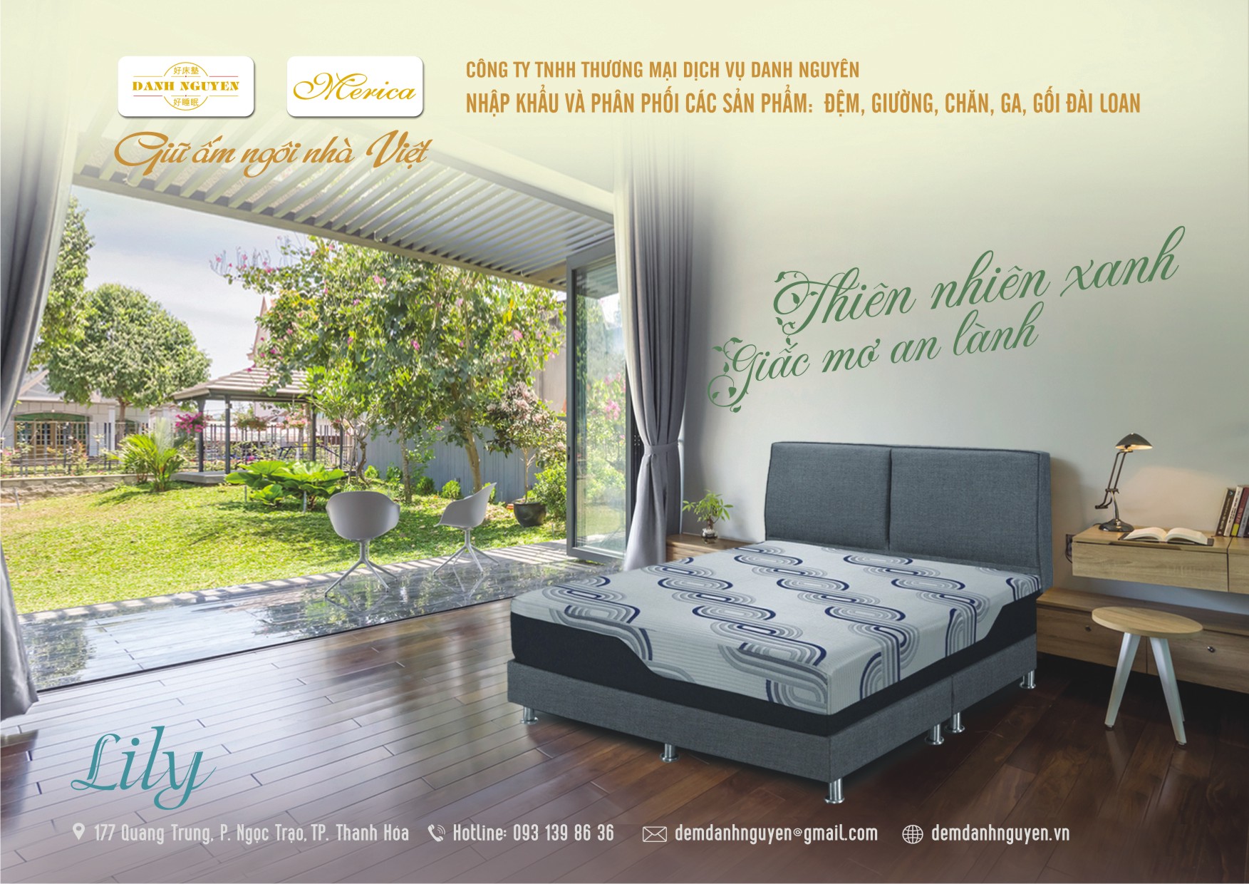 Đệm cao cấp Lily - Giữ ấm ngôi nhà Việt